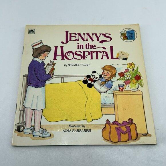 Other - Vintage Golden Book Jenny In Hospital Reit Read Aloud Children Pictures Bedtime